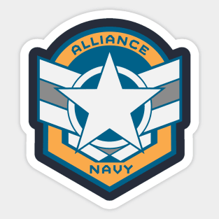 Alliance Navy Sticker